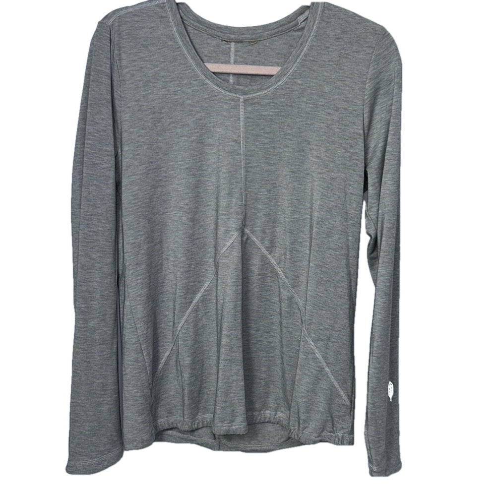 Indygeva Gray Long Sleeve Top